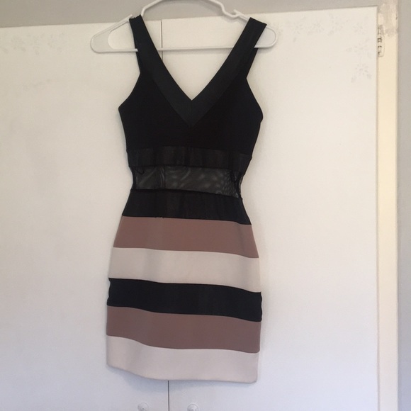 ✨Foreign exchange tight fitted dress in size small - Picture 2 of 4
